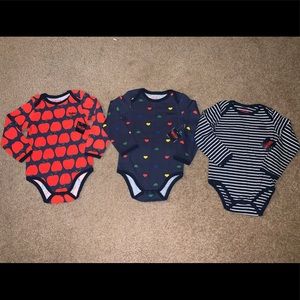 Baby Girl 3 Piece Long-Sleeve Bundle